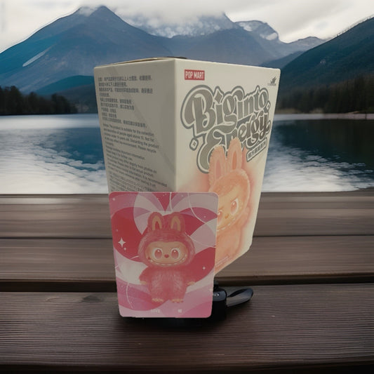 ❤️ POP MART Labubu V3 Big Into Energy The Monsters LOVE Plush AUTHENTIC Pop Mart