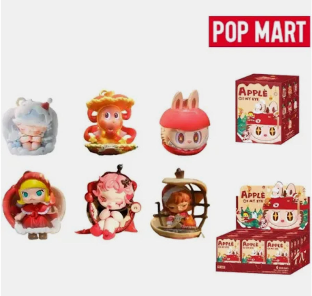 Bulk Wholesale POP MART Labubu Apple of My Eye Sealed Cases (6 Blind box per case) MOQ 3 Cases Magic Monster Store