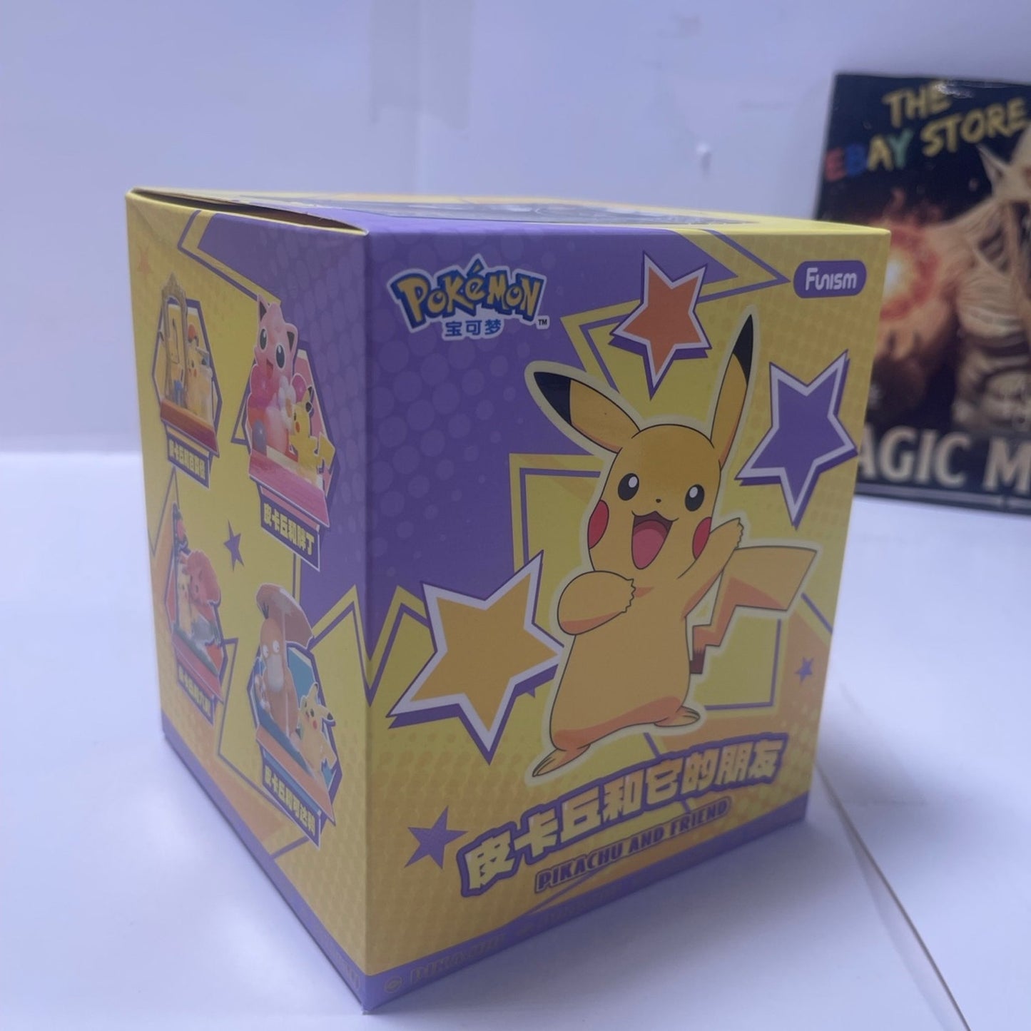 Rowlet & Pikachu Pokémon Authentic Funism Pikachu and Friends Figure Display funism