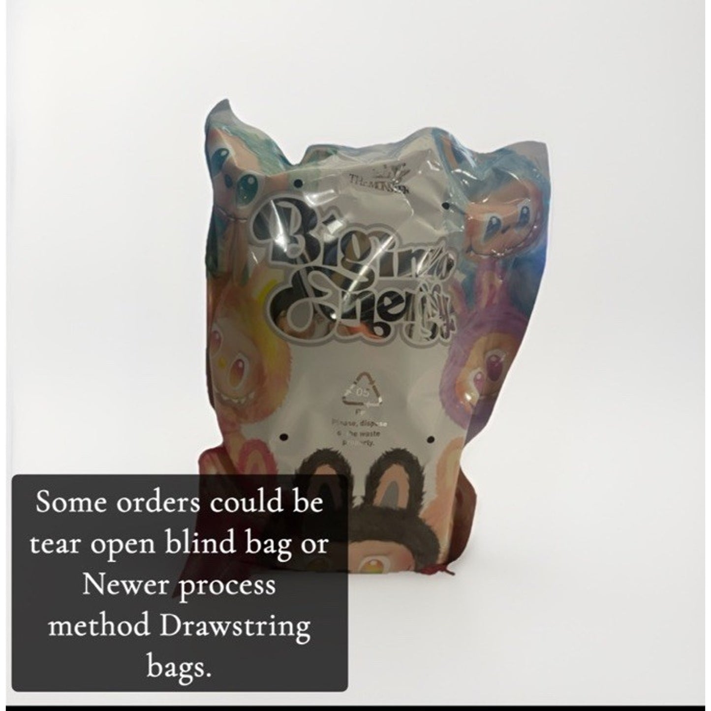 Authentic - Happiness- Orange Labubu POP MART The Monsters V3 Big Into Energy POP MART