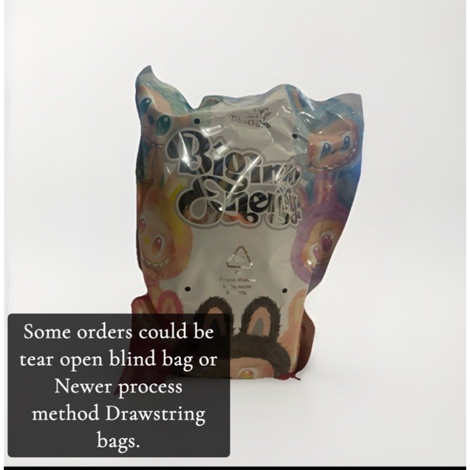 Authentic - Happiness- Orange Labubu POP MART The Monsters V3 Big Into Energy POP MART