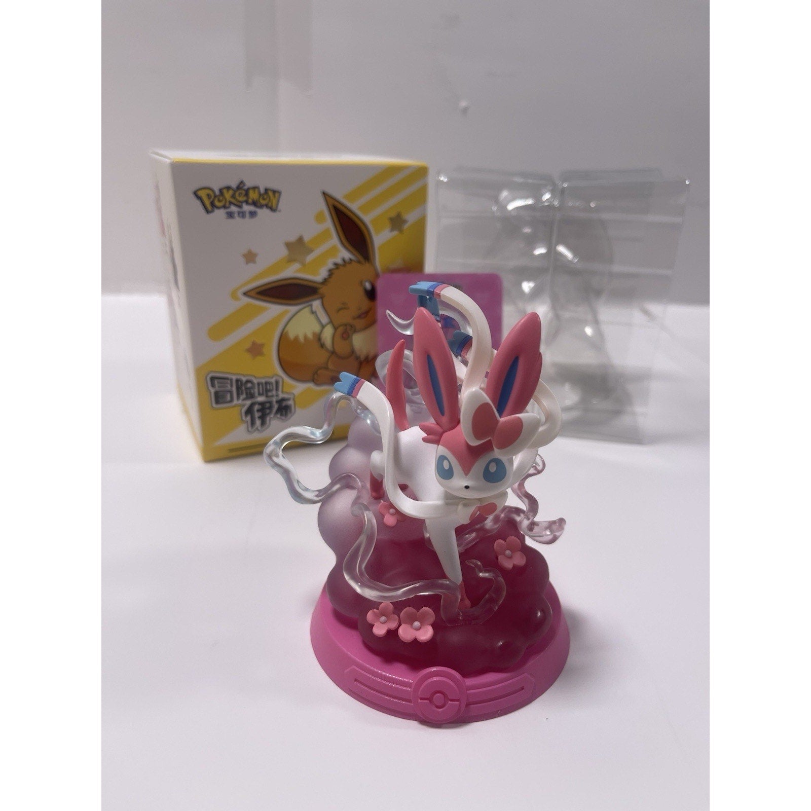 💖Funism Pokémon Eevee Adventure Series Blind Box SYLVEON StatueFigure Confirmed Funism