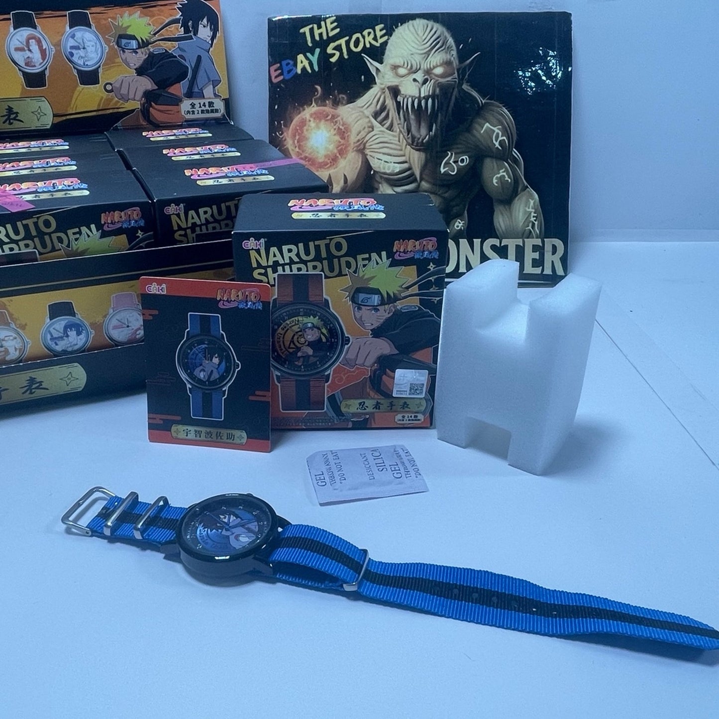 UCHIHA SASUKE Limited EAKI Naruto Watch Confirmed Blind Box Anime Collectible Magic Monster Store