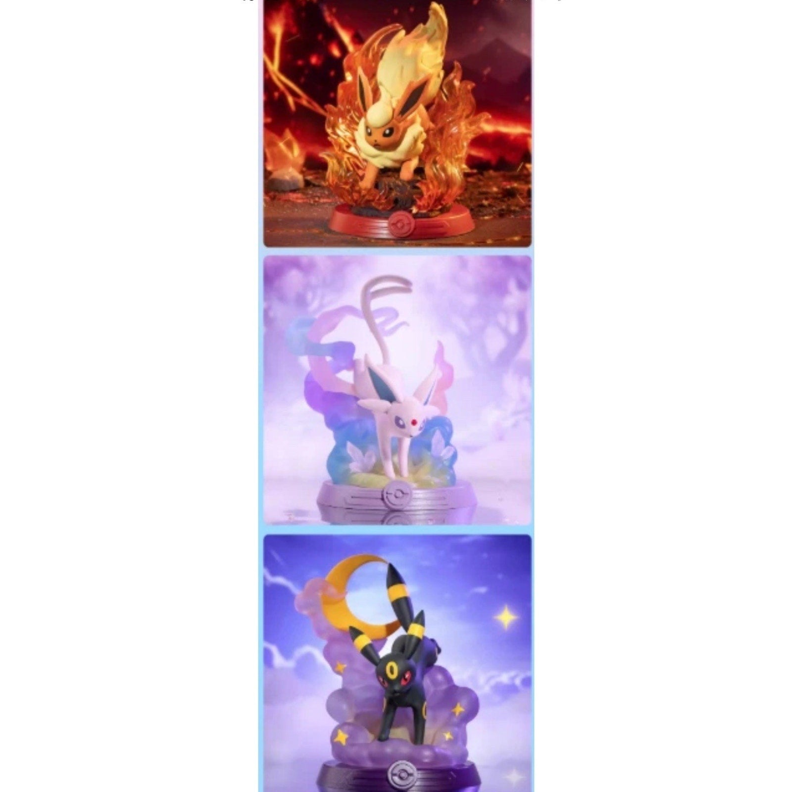 ⚠️NEW Authentic Funism Pokémon Eevee Evolution Case 9 Blind Box second edition MOQ 3 CASES⚠️ Funism