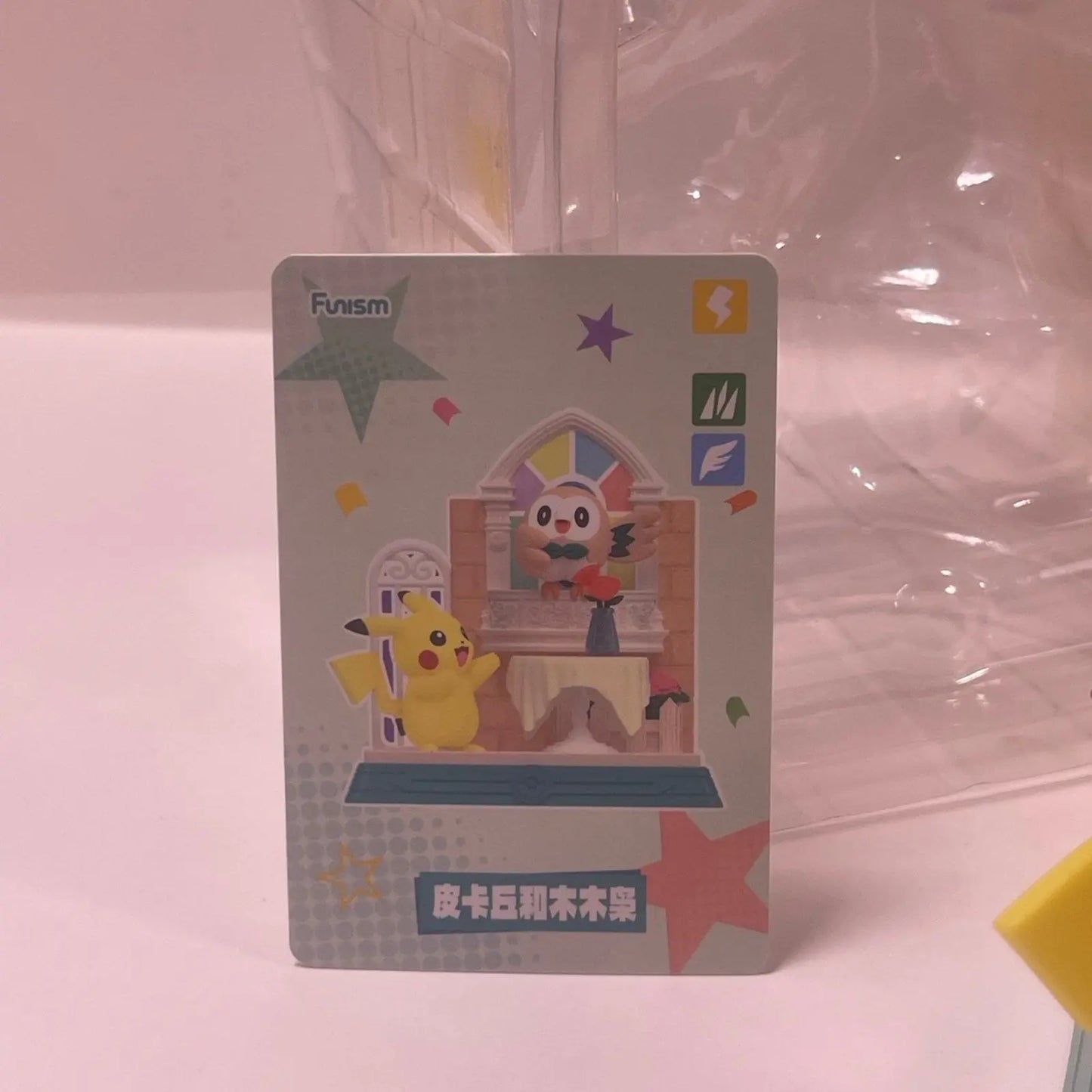 Rowlet & Pikachu Pokémon Authentic Funism Pikachu and Friends Figure Display funism