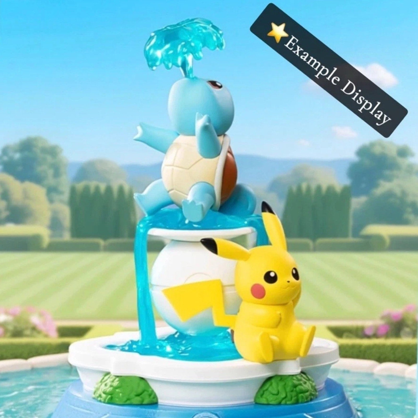 Squirtle & Pikachu Pokémon Authentic Funism Pikachu and Friends Figure Display funism