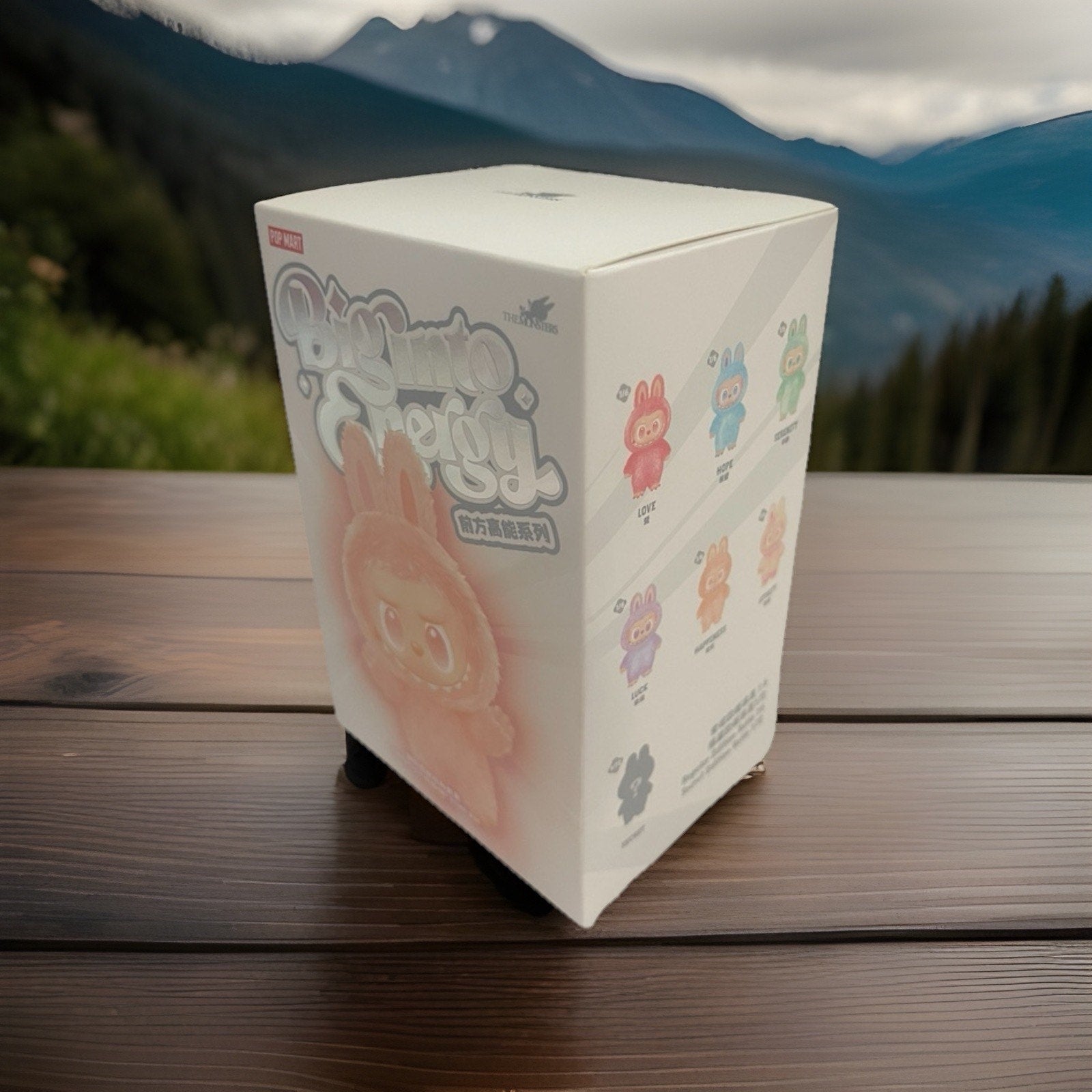 ❤️ POP MART Labubu V3 Big Into Energy The Monsters LOVE Plush AUTHENTIC Pop Mart