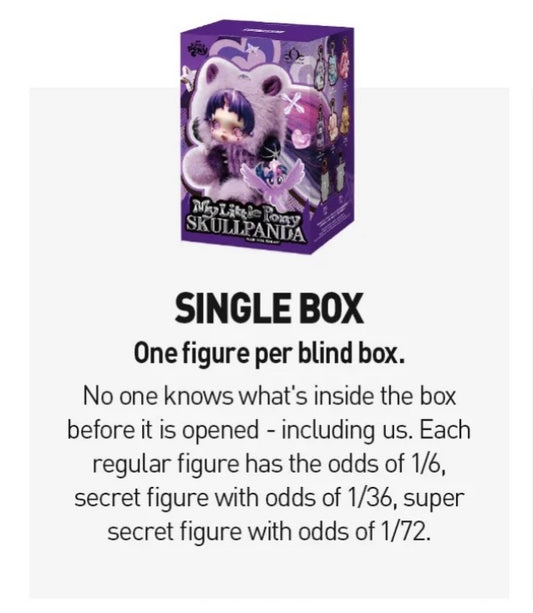 ⚠️ NEW POP MART SkullPanda X My Little Pony Series Sealed Cases (6 Per Case) New Release HOT PRODUCT Magic Monster Market