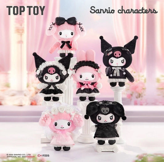 Toptoy Bulk Sanrio Angel Garden Series Sealed Cases(6per case)Vinyl Plush Blind Box Hello Kitty MOQ 3 cases FREE SHIPPING TOP TOY