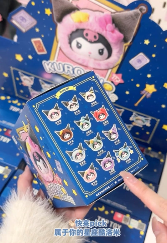 TOPTOY Bulk X Sanrio KUROMI Zodiac Series Plush Pendant Blind Box Sealed Cases (12per set) Hello Kitty MOQ 3 Cases FREE SHIPPING TOP TOY