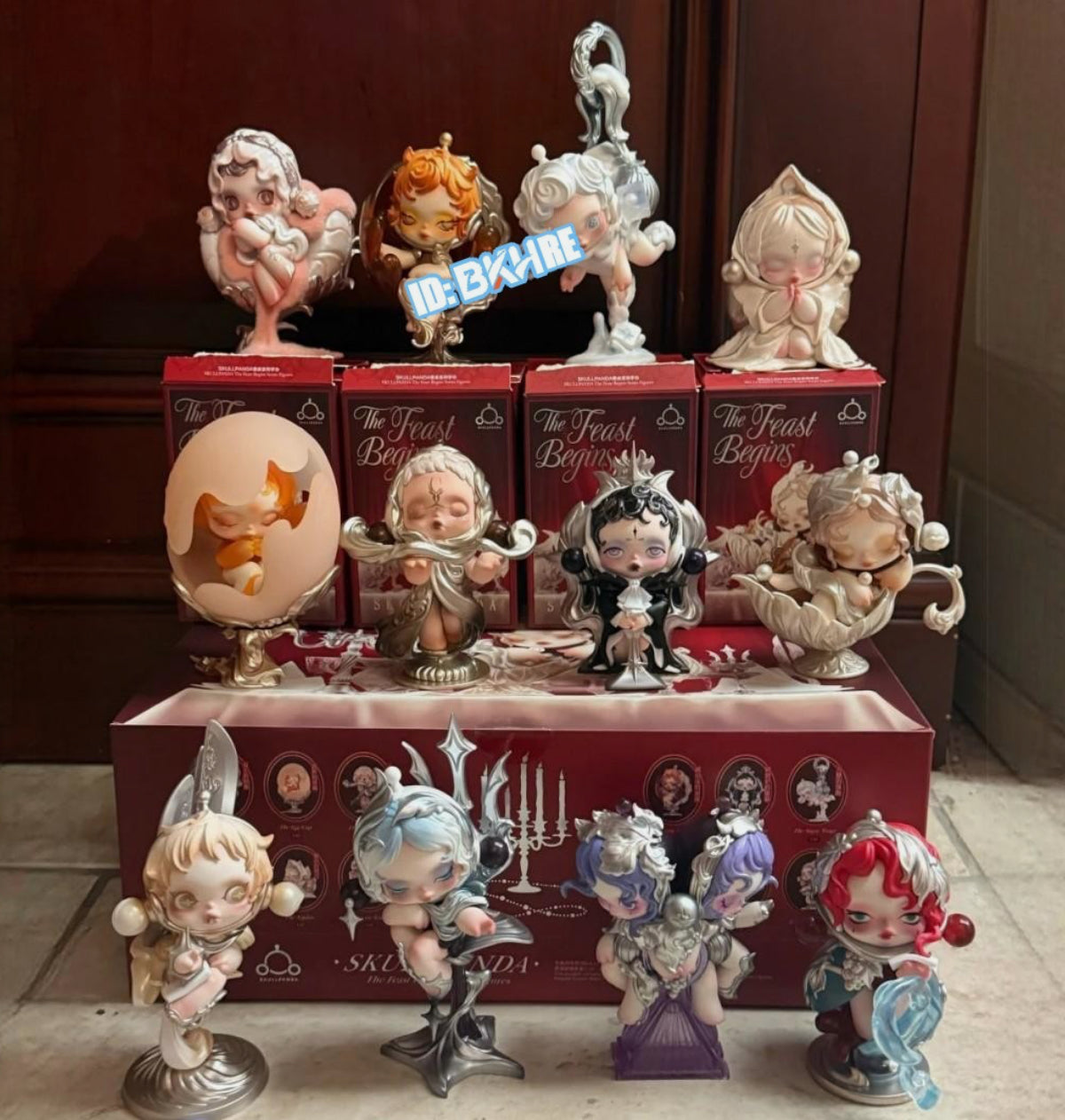 POPMART Skull Panda The Feast Begins Sealed Cases BULK (12 blind box per case) FREE SHIPPING MOQ 3 case POP MART