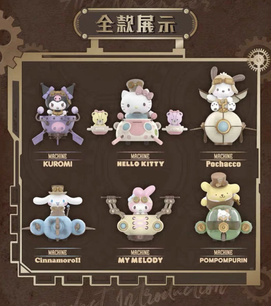 TOPTOY Bulk Cases x Sanrio Characters Steampunk Series Figures (6per set) Hello Kitty MOQ 3 Cases FREE SHIPPING TOP TOY