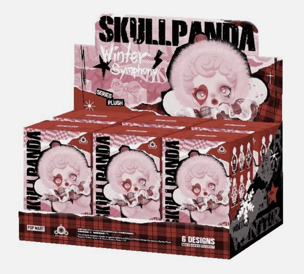 POP MART Skull Panda Winter Symphony Series Sealed Cases (6 Blind box per) FREE SHIPPING MOQ 3 Cases POP MART