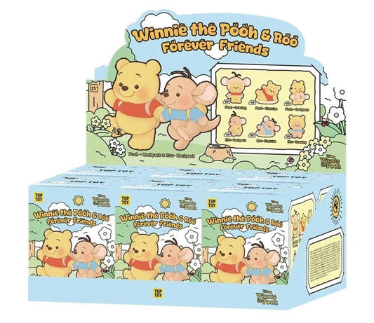 TOPTOY Bulk x Disney Winnie the Pooh & Roo Forever friends Series Plush Blind box Sealed Cases(6per set) MOQ 3 Case FREE SHIPPING TOP TOY