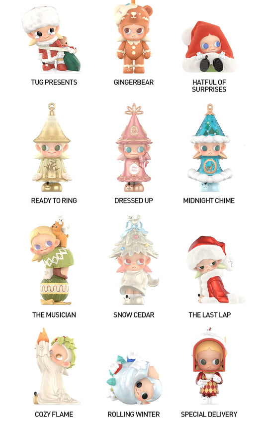POP MART Zsiga The Winter of Gifts Series Sealed Cases (12 blind box per) FREE SHIPPING MOQ 3 cases POP MART