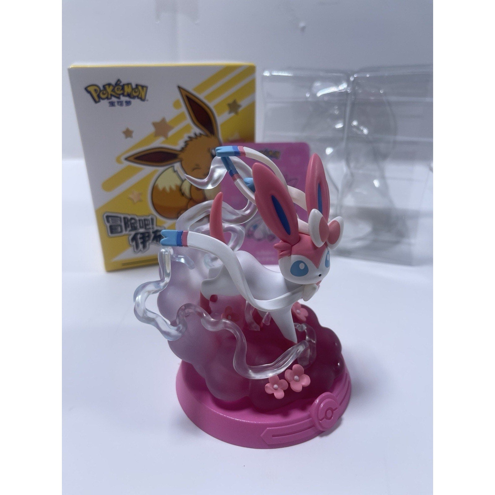 💖Funism Pokémon Eevee Adventure Series Blind Box SYLVEON StatueFigure Confirmed Funism