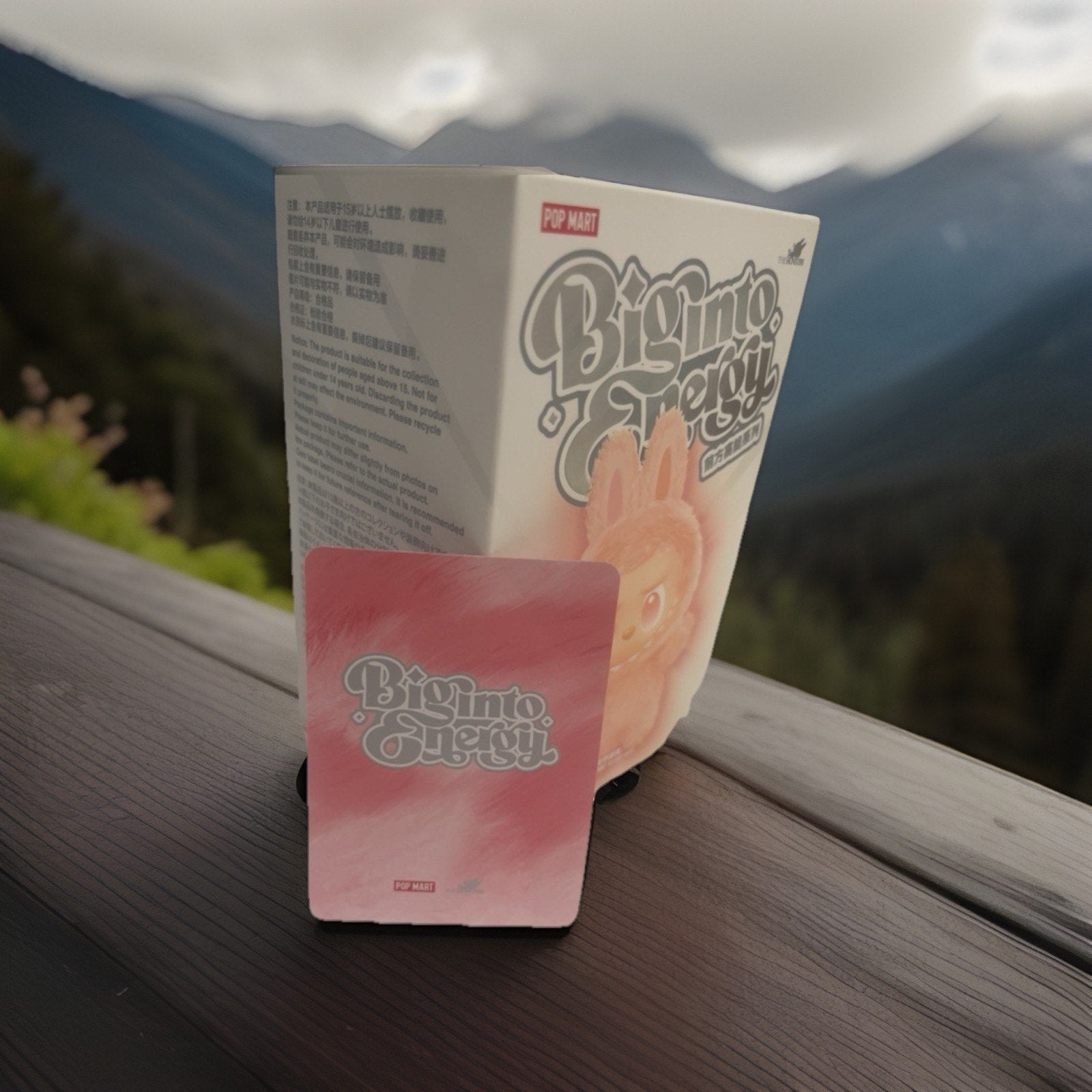 ❤️ POP MART Labubu V3 Big Into Energy The Monsters LOVE Plush AUTHENTIC Pop Mart