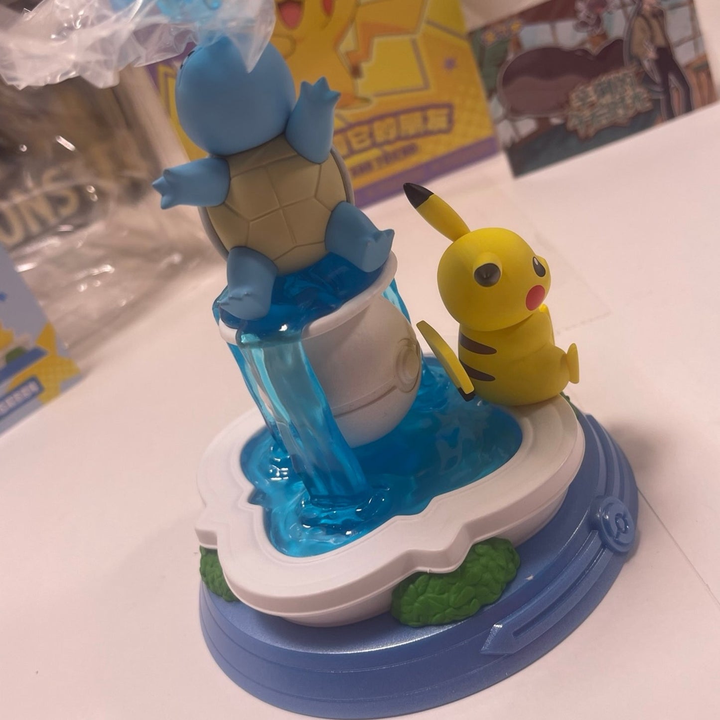 Squirtle & Pikachu Pokémon Authentic Funism Pikachu and Friends Figure Display funism