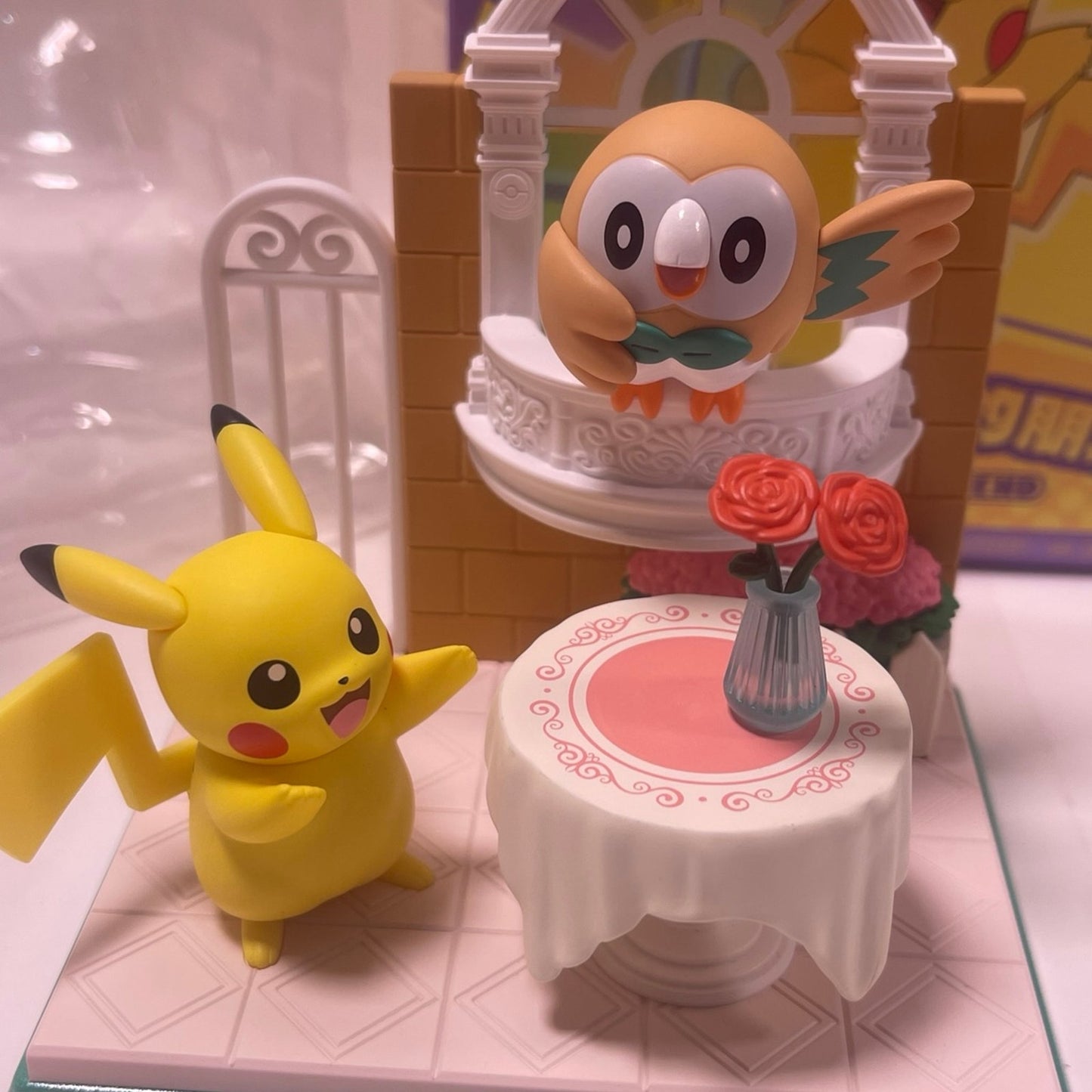 Rowlet & Pikachu Pokémon Authentic Funism Pikachu and Friends Figure Display funism