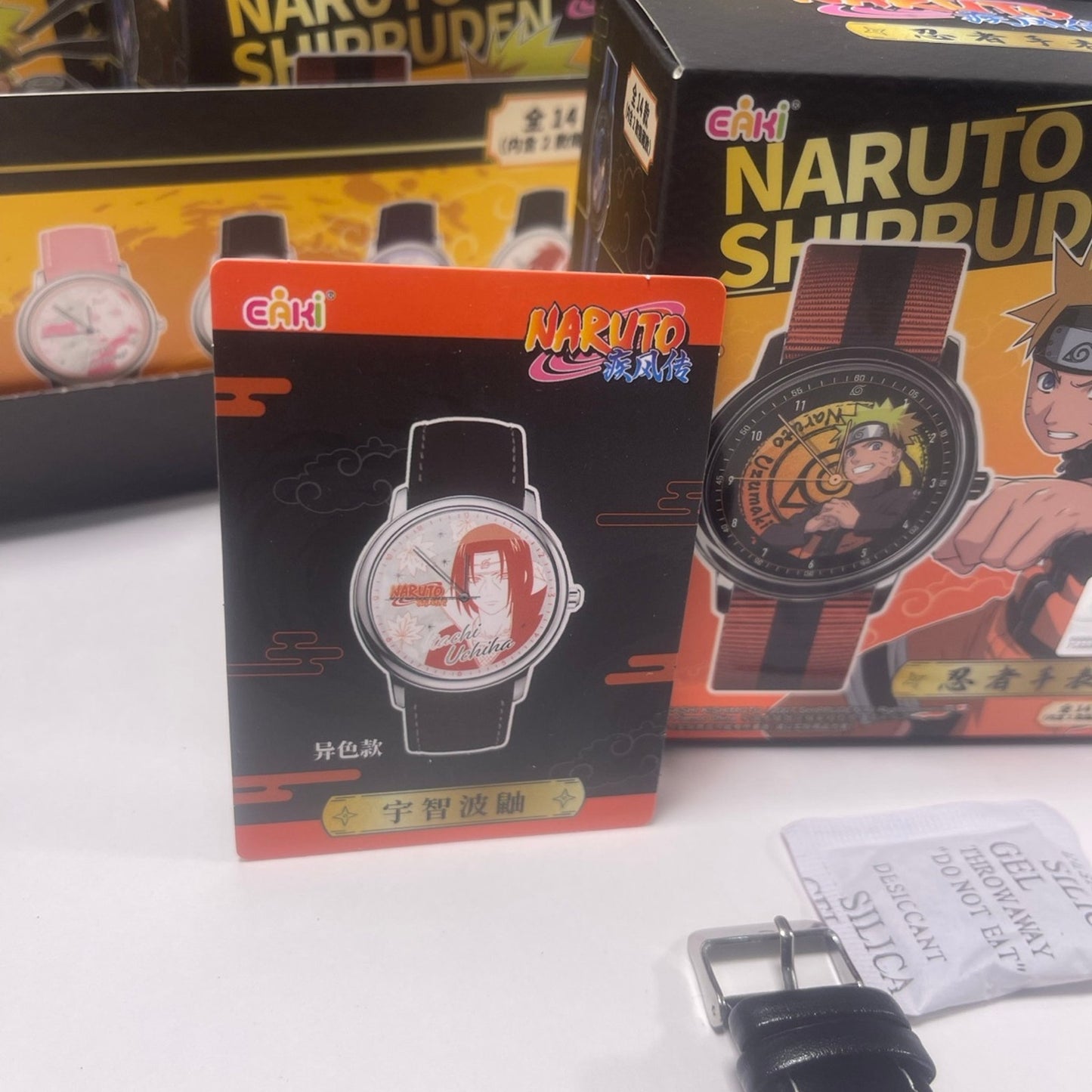 ITACHI UCHIHA Limited EAKI Naruto Watch Confirmed Blind Box – Anime Collectible Magic Monster Store