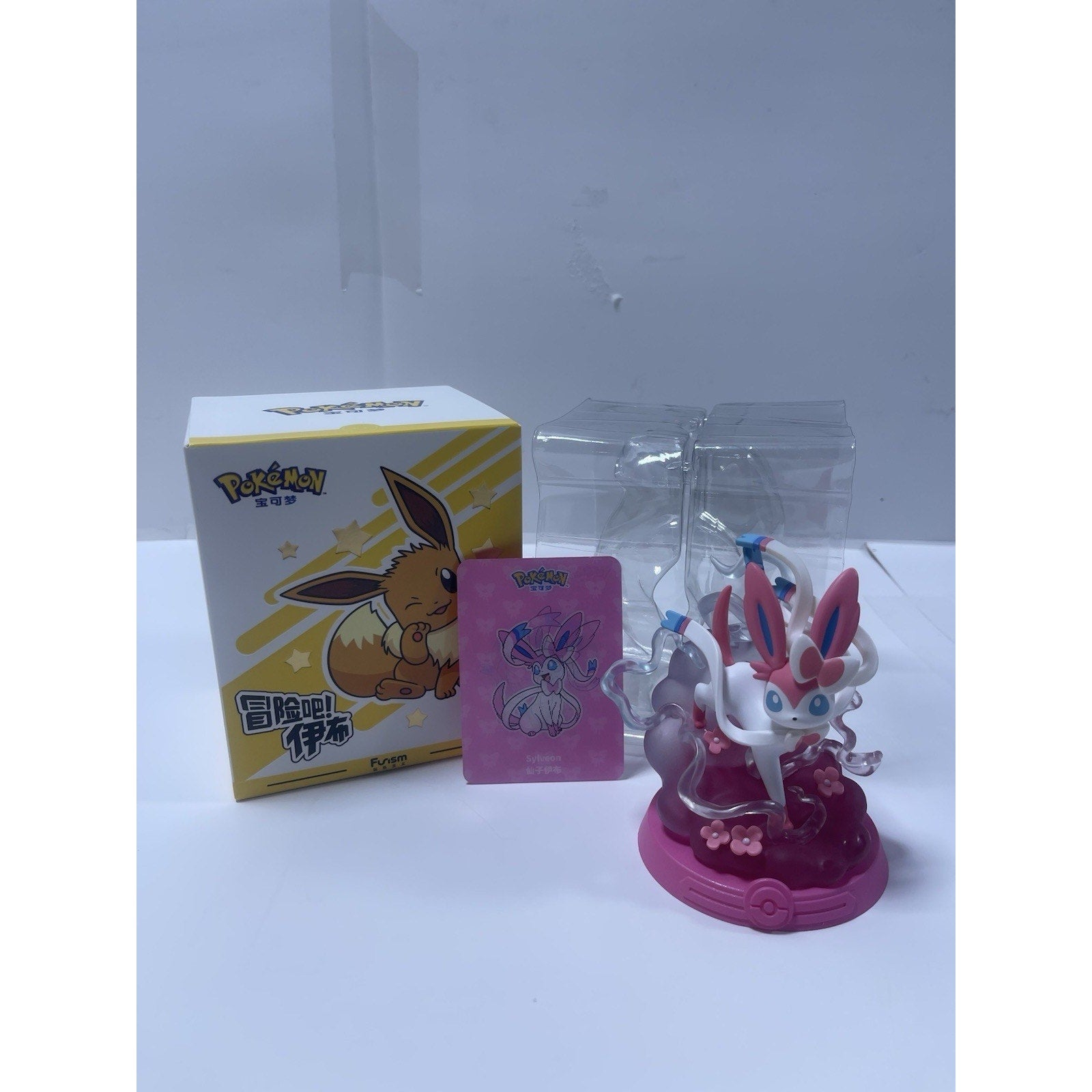 💖Funism Pokémon Eevee Adventure Series Blind Box SYLVEON StatueFigure Confirmed Funism