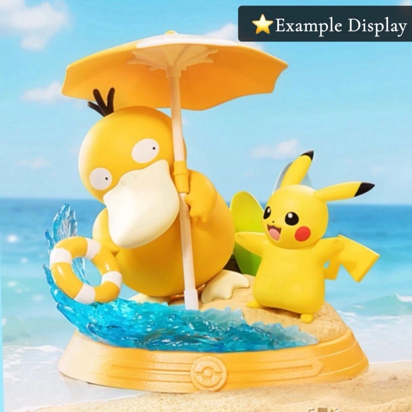 Psyduck & Pikachu Pokémon Authentic Funism Pikachu and Friends Figure Display funism