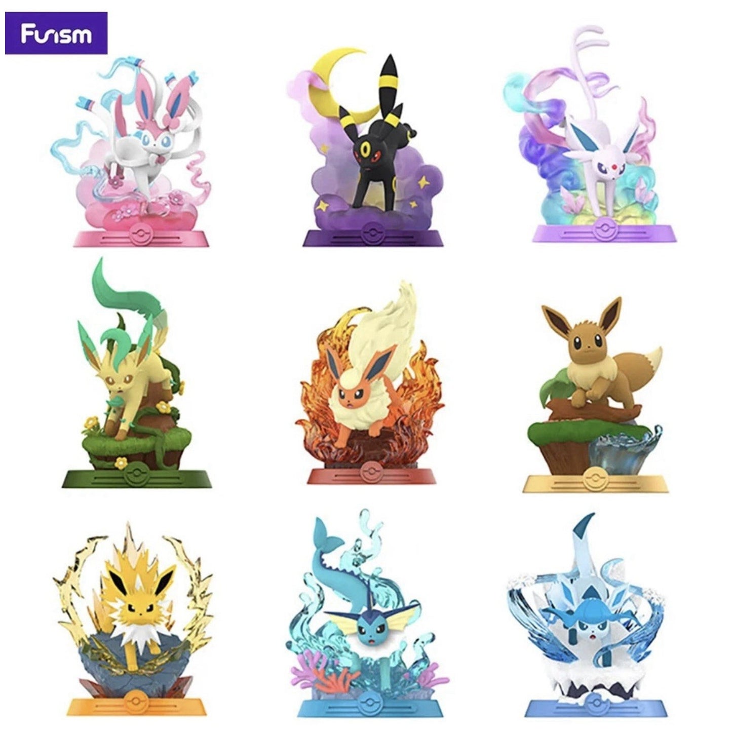 💖Funism Pokémon Eevee Adventure Series Blind Box SYLVEON StatueFigure Confirmed Funism