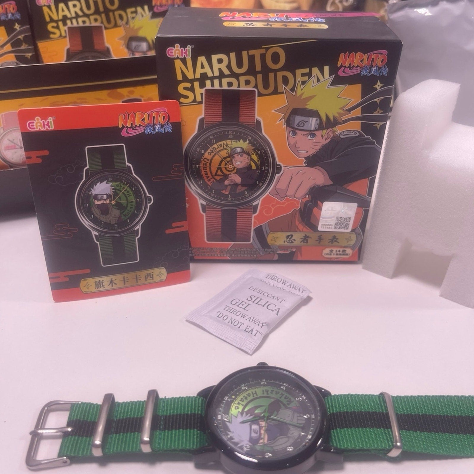 KAKASHI Limited EAKI Naruto Watch Confirmed Blind Box – Anime Collectible Magic Monster Store