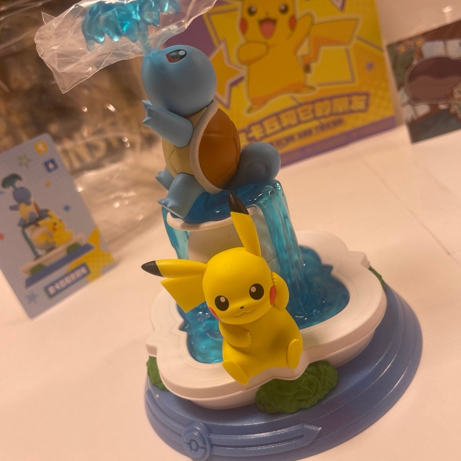 Squirtle & Pikachu Pokémon Authentic Funism Pikachu and Friends Figure Display funism